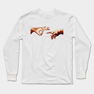 The Creation of Adam Long Sleeve T-Shirt